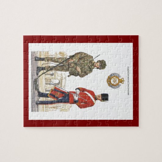 Historische Uniformen, Korps der königlichen Puzzle (Horizontal)