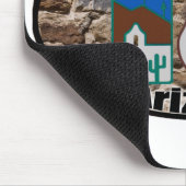 Historische US-Route 66 Flagstaff Arizona Mousepad (Ecke)