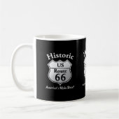 Historische US ROUTE 66 Kaffee-Tasse Kaffeetasse (Links)
