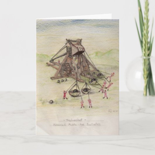 Historische Waffen des Krieges Karte (Vorderseite)