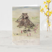 Historische Waffen des Krieges Karte (Gelbe Blume)