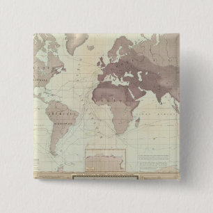 Historische Weltkarte Button