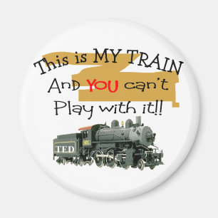 Historische Zug-Geschenke--Unglaublich witzig Magnet