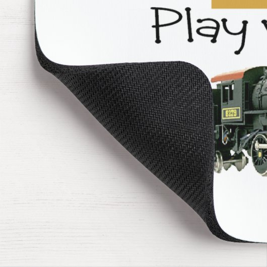 Historische Zug-Geschenke--Unglaublich witzig Mousepad (Ecke)
