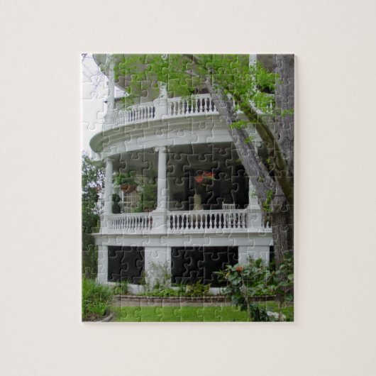 Historische Zuhause Charleston, SC Puzzle (Vertikal)
