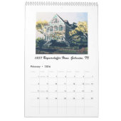 Historische Zuhause, Houston & Galveston, 2024 Kal Kalender (Feb 2026)