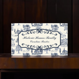 Historische Zuhause Real Anwesen Agent Visitenkarte