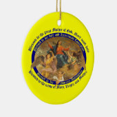 Historischen St Mary Verzierung Keramik Ornament (Rechts)