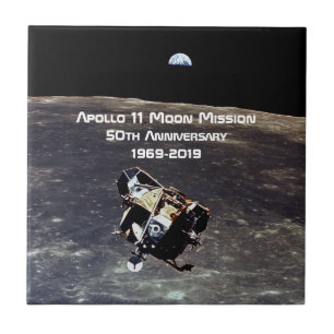 Historischer Apollo 11 Moon Mission 50 Jahre Jubil Fliese