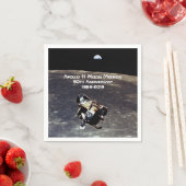 Historischer Apollo 11 Moon Mission 50 Jahre Jubil Serviette (Beispiel)
