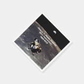 Historischer Apollo 11 Moon Mission 50 Jahre Jubil Serviette (Ecke)