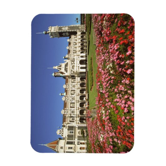 Historischer Bahnhof, Dunedin, Neuseeland Magnet (Vertikal)