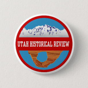 Historischer Bericht-Knopf Utahs Button