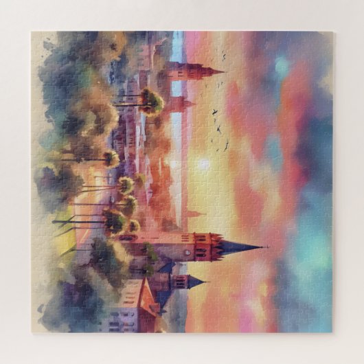 Historischer Charme von St. Augustine Puzzle (Horizontal)