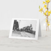 Historischer Claremont - Faltkarte Karte (Gelbe Blume)