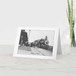 Historischer Claremont - Faltkarte Karte