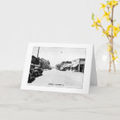 Historischer Claremont - Faltkarte Karte (Gelbe Blume)