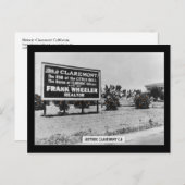 Historischer Claremont - Postkarte (Vorne/Hinten)