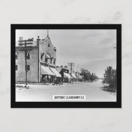 Historischer Claremont - Postkarte