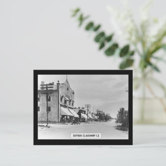 Historischer Claremont - Postkarte (Stehend Vorderseite)