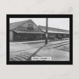 Historischer Claremont - Postkarte