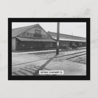 Historischer Claremont - Postkarte