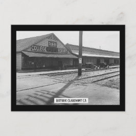Historischer Claremont - Postkarte