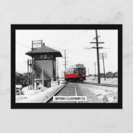 Historischer Claremont - Postkarte