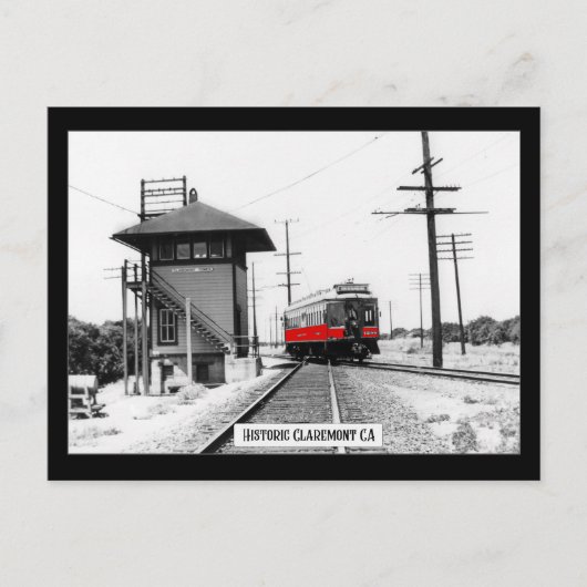 Historischer Claremont - Postkarte (Vorderseite)