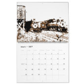 Historischer Dampf-Lokomotivkalender Kalender (Mär 2027)
