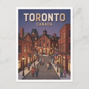Historischer Destillationsbezirk Toronto Kanada Postkarte