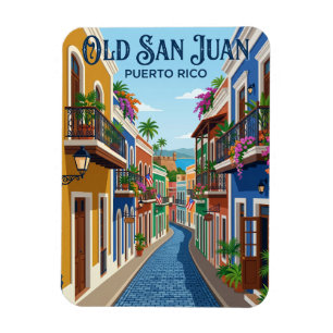 Historischer Distrikt Old San Juan Puerto Rico Magnet