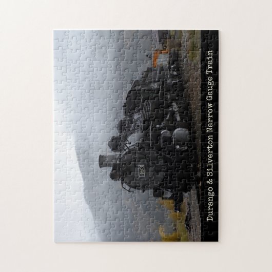 Historischer Durango & Silverton Schmalspurbahn Puzzle (Vertikal)