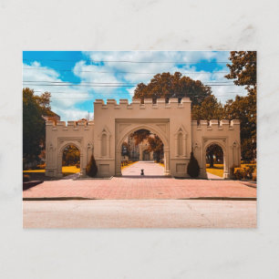 Historischer Eingang in Milledgeville Georgia Postkarte