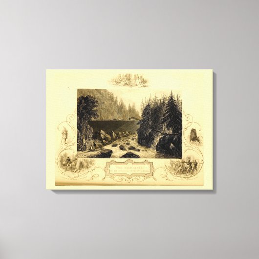 Historischer Erie Canal Bicentennial Leinwanddruck (Vorderseite)