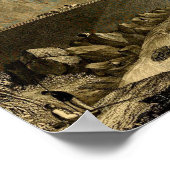 Historischer Erie Canal Bicentennial Poster (Ecke)