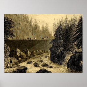 Historischer Erie-Kanal-Zweihundertjahrfeier Poster