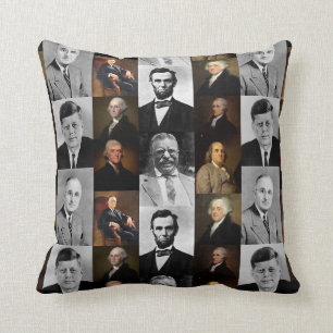 Historischer Fehler bei US-Präsidenten und Hamilto Kissen