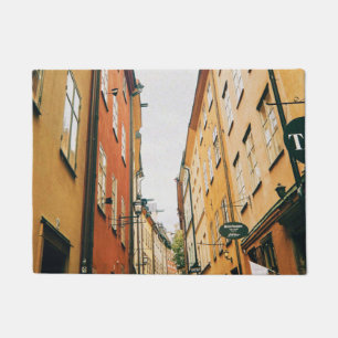 Historischer Gamla Stan, Altstadt von Stockholm Fußmatte