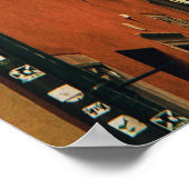 Historischer Gamla Stan, Altstadt von Stockholm Poster (Ecke)