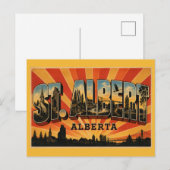 Historischer Grüner Raum St. Albert Alberta Postkarte (Vorne/Hinten)
