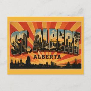 Historischer Grüner Raum St. Albert Alberta Postkarte