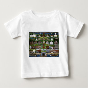 Historischer Hafen Townsend, Washington Baby T-shirt