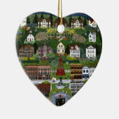 Historischer Hafen Townsend, Washington Keramikornament (Rechts)