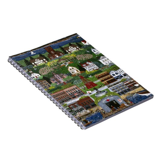 Historischer Hafen Townsend, Washington Notizblock (Rechte Seite)