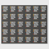 Historischer HBCU-Stolz Geschenkpapier (Flach)