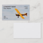 Historischer hoher Flügeltrainer Visitenkarte (Vorne/Hinten)