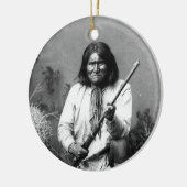 Historischer Ikonischer Indischer Amerikanische Ur Keramikornament (Links)