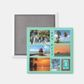 Historischer Key West, Florida-Magnet Magnet (Vorderseite/Rückseite)