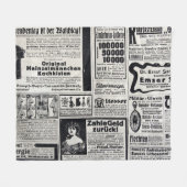 Historischer Kiew: Illustration der Zeitung 1917 Fleecedecke (Vorderseite (Horizontal))